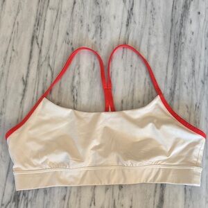 Outdoor Voices Sports Bra with Coral Trim - Women